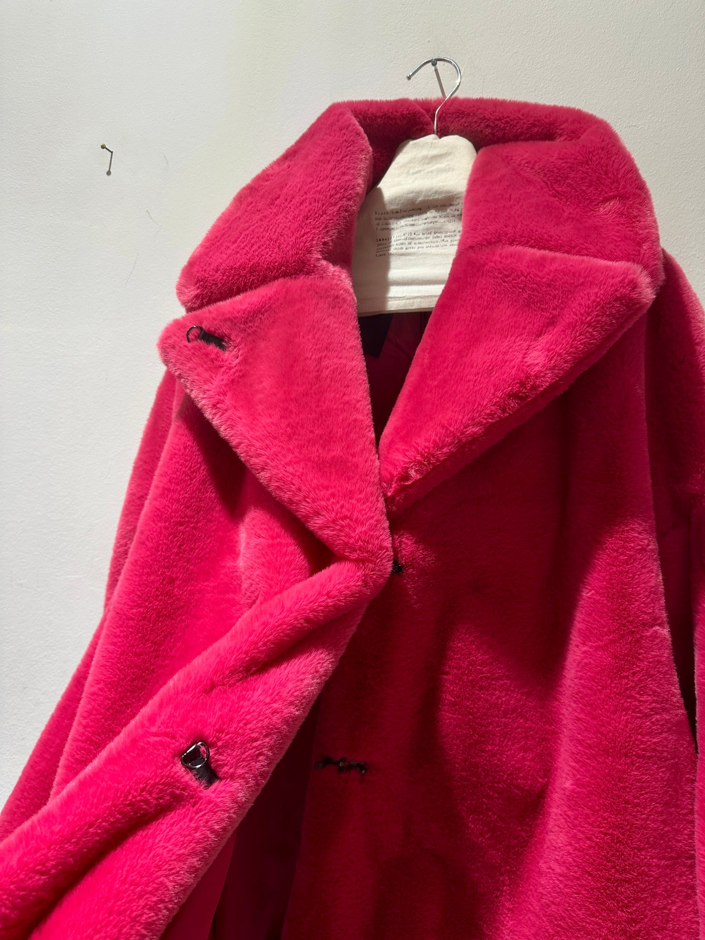 RUNDHOLZ - Ecopelliccia corta, Fucsia