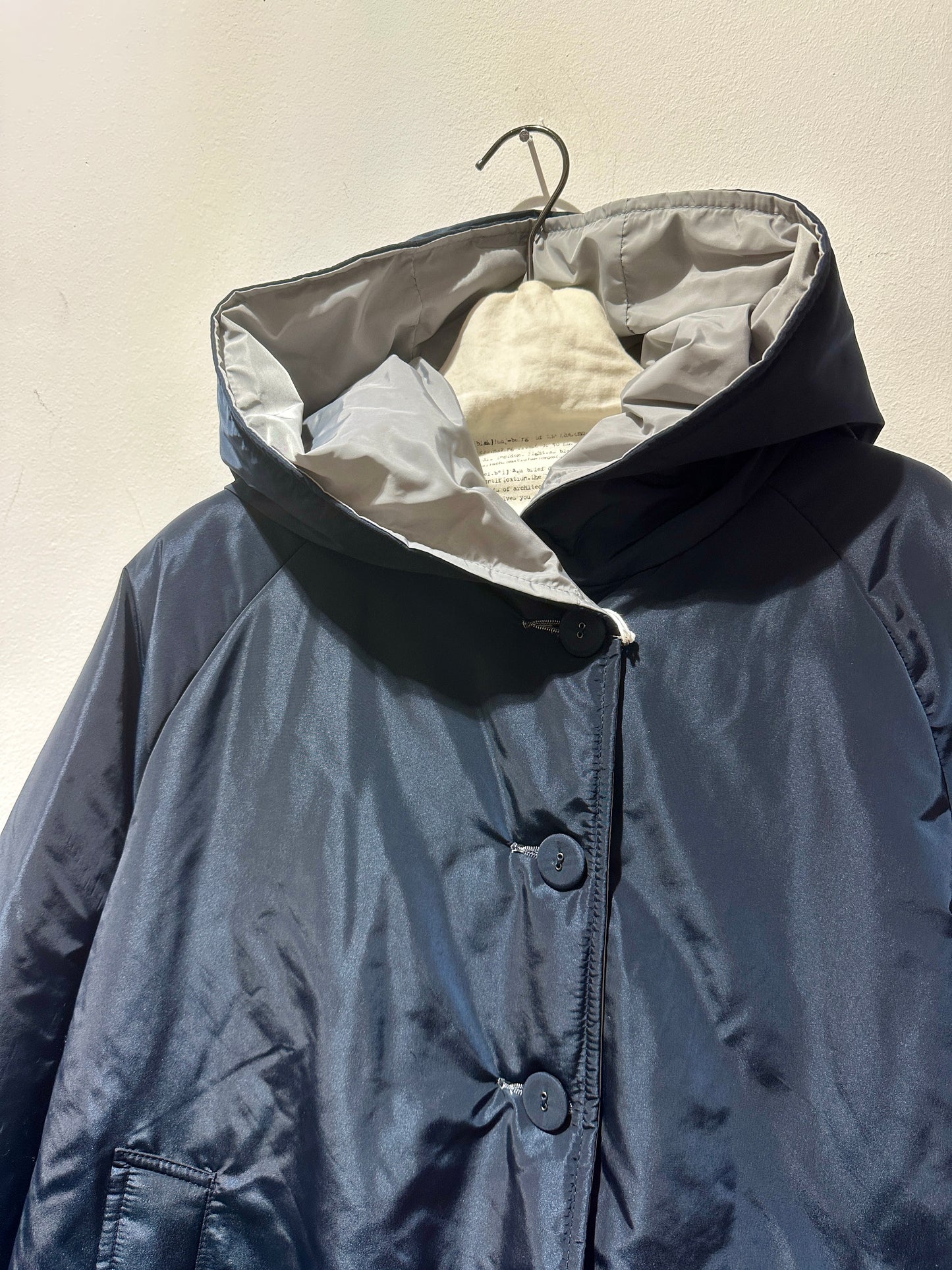 ThiPo - Giacca reversibile, Blu/Ghiaccio