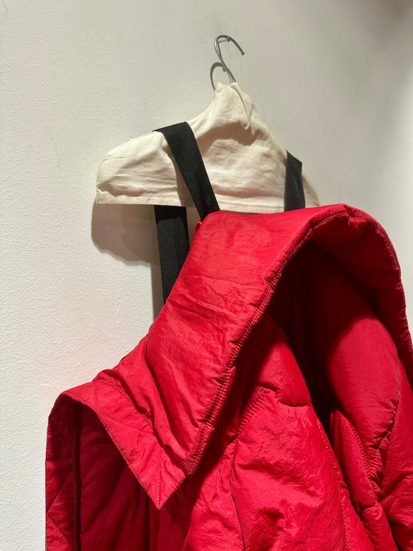 RUNDHOLZ - Piumino lungo imbottito, Red