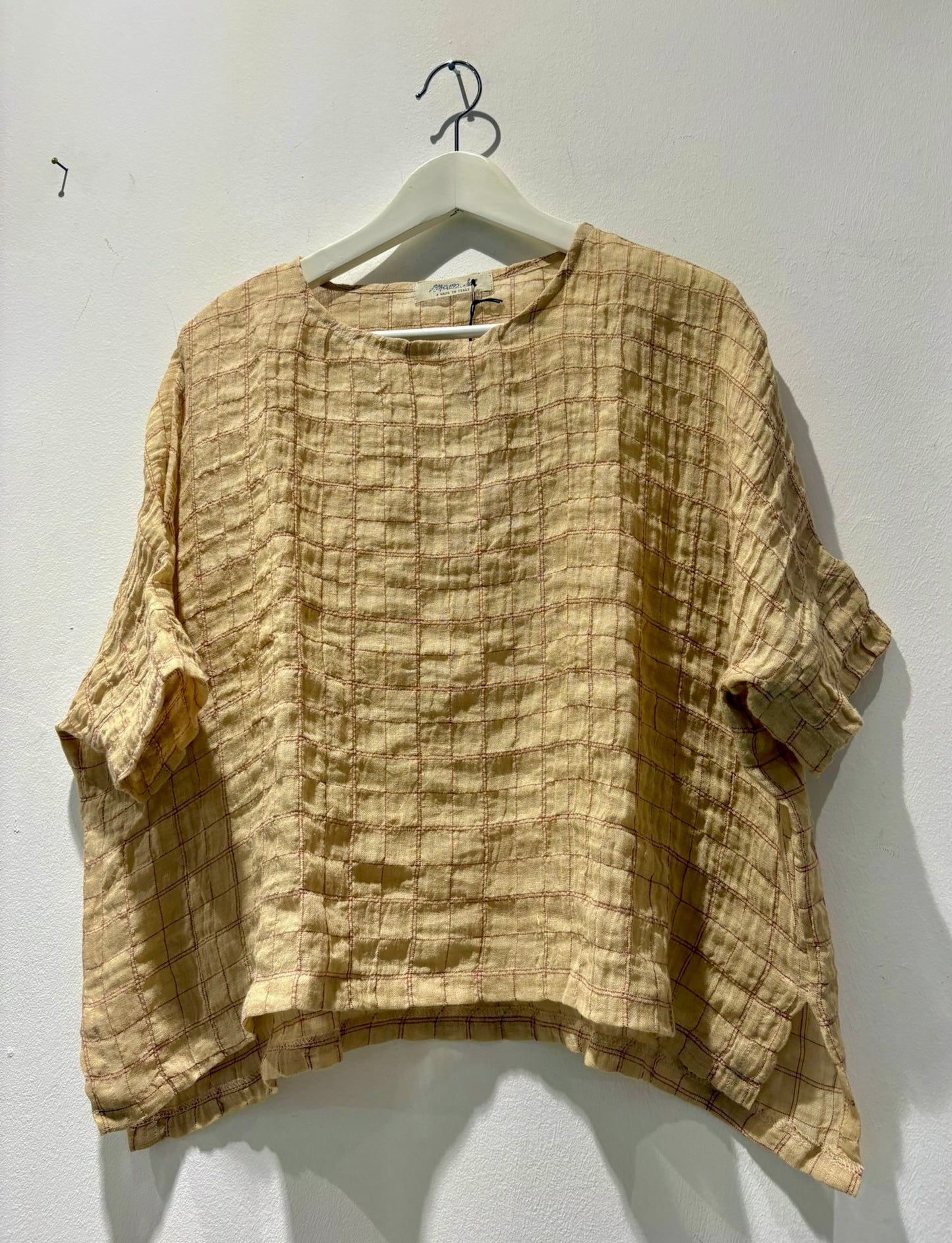 MAMA B - Blusa Tela T, Quadro Grano