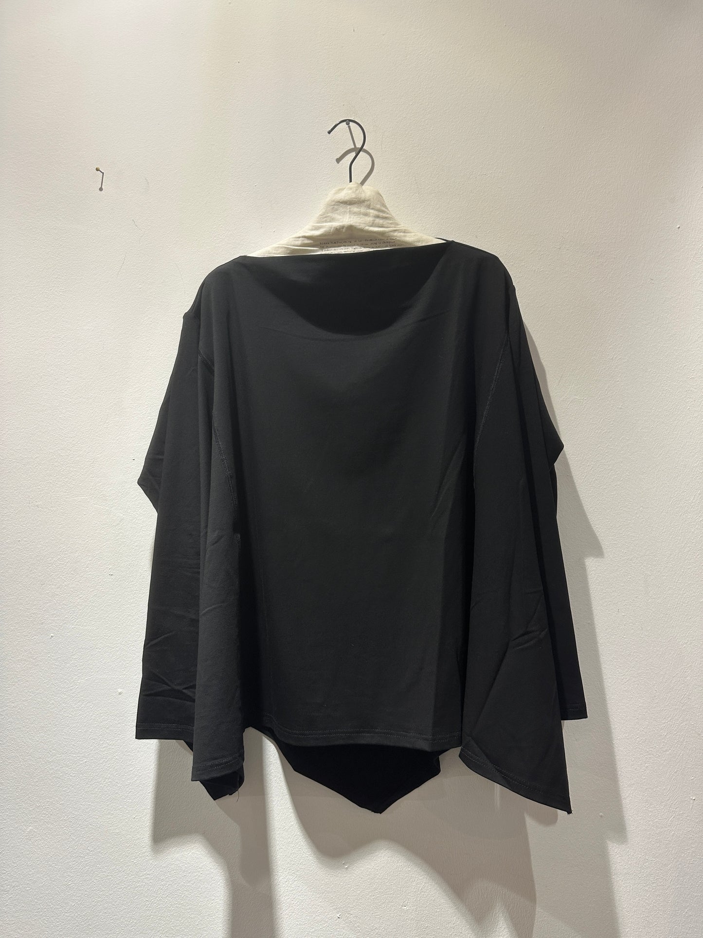 JM Design - Maglia over con collo a cratere, Nero