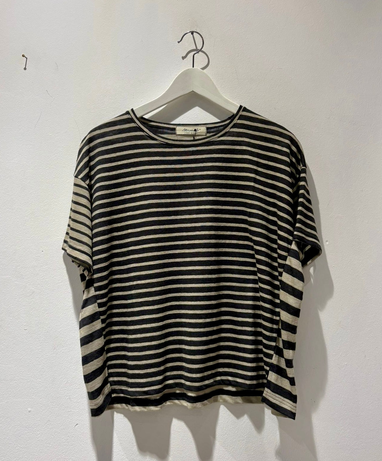 MAMA B - T-shirt Gio V1, Riga Antracite