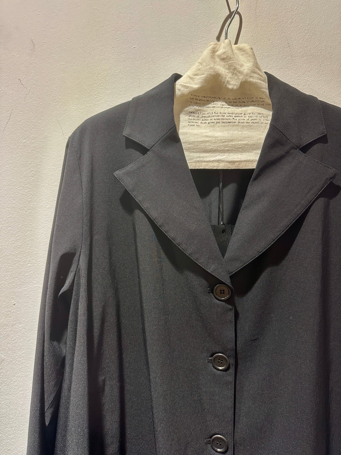 MANESERA - Giacca tessuto tecnico, Nero