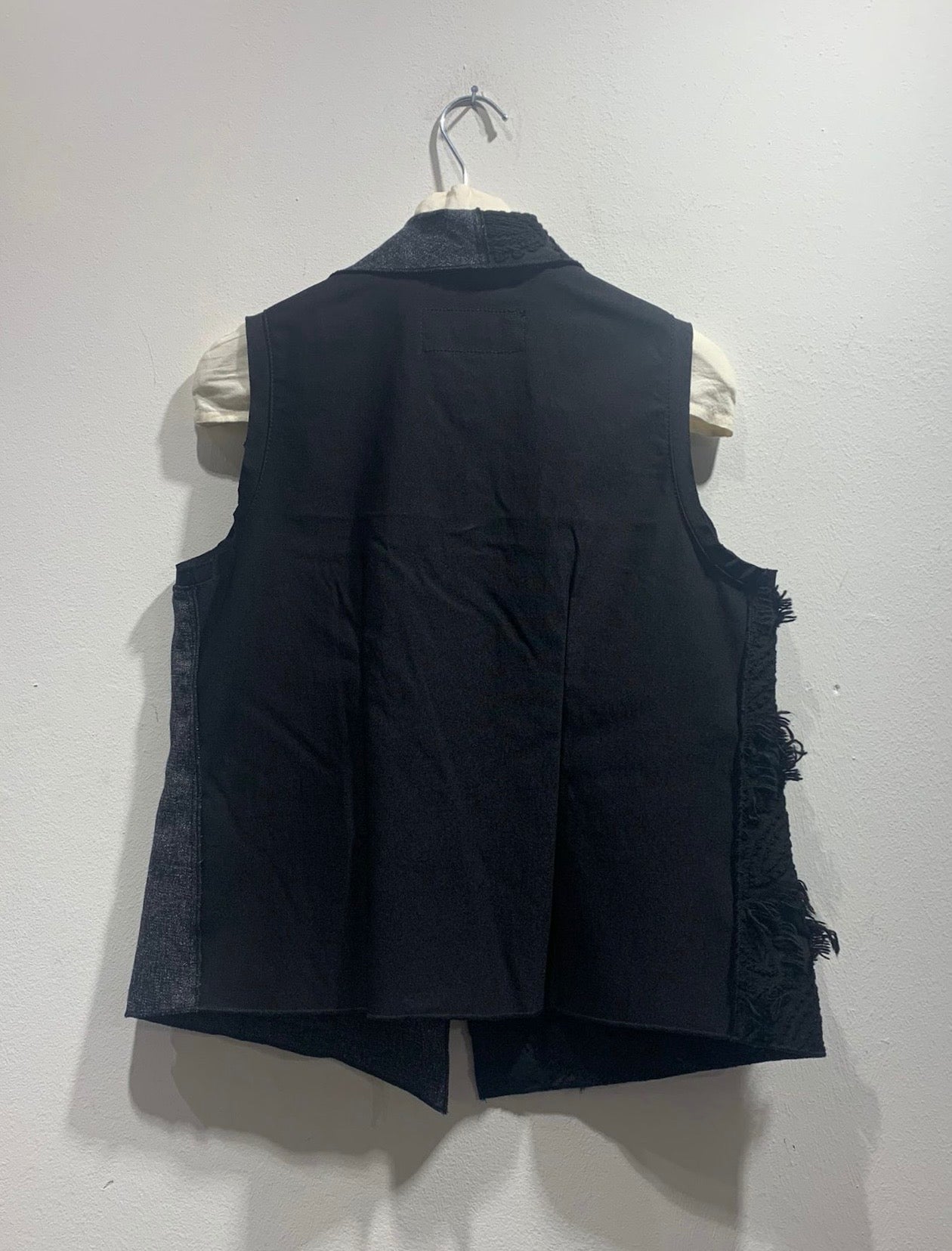 TADASHI - Gilet patch rigato