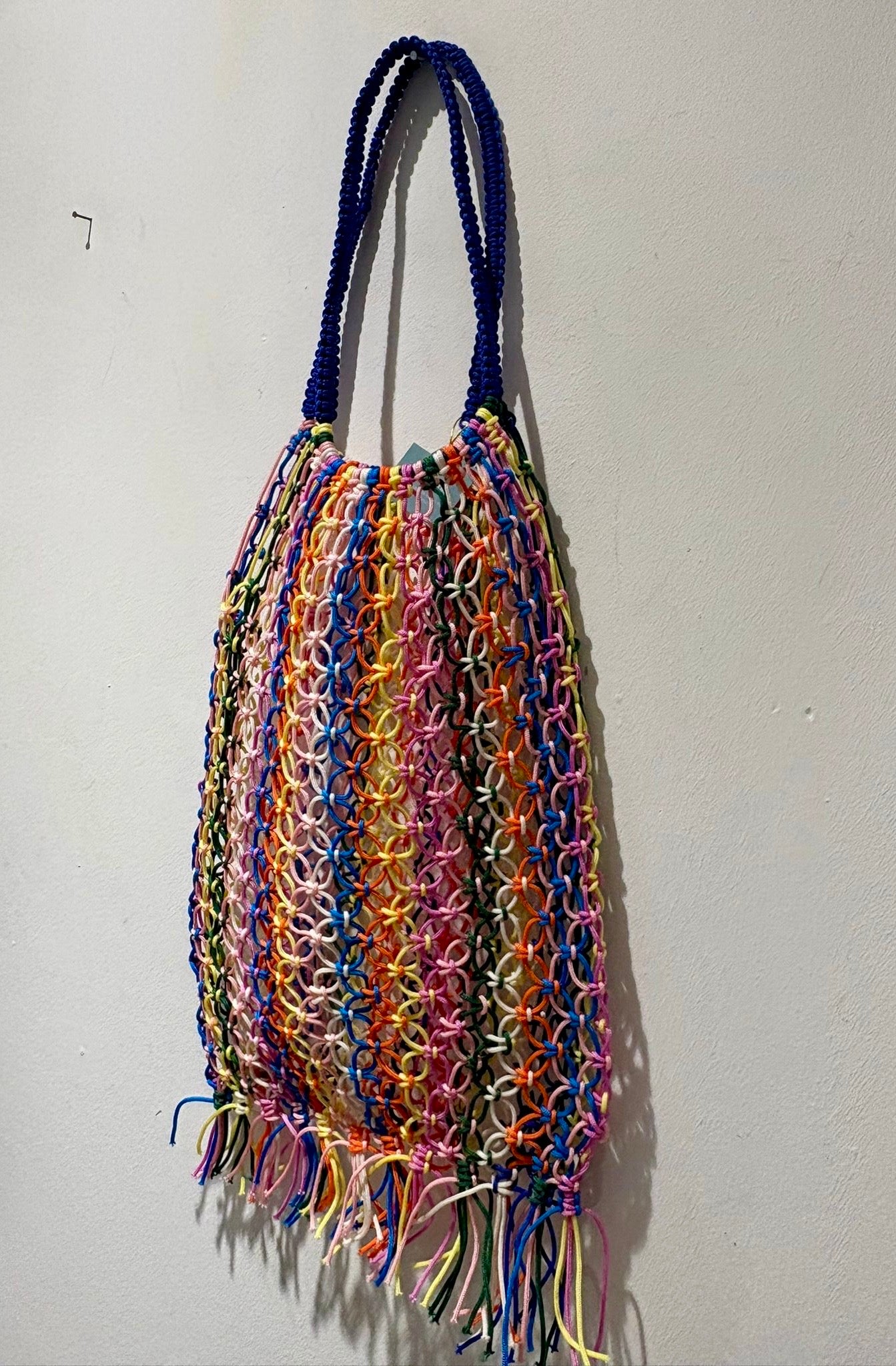 SHUIA SHUIA - Borsa crochet Ada, Klein