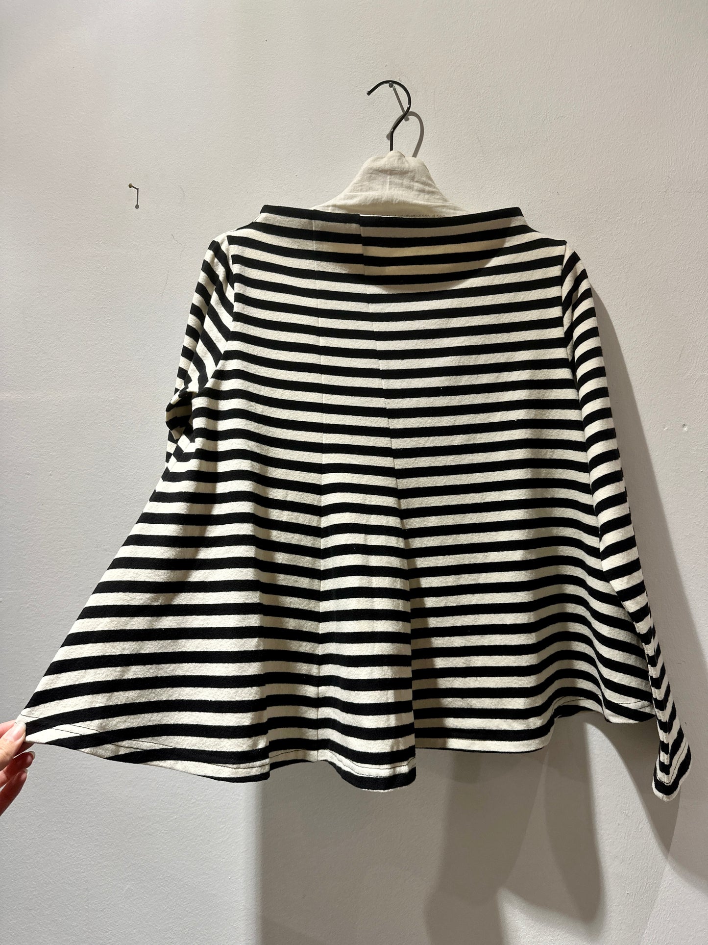 ThiPo - Maglia riga, Nero