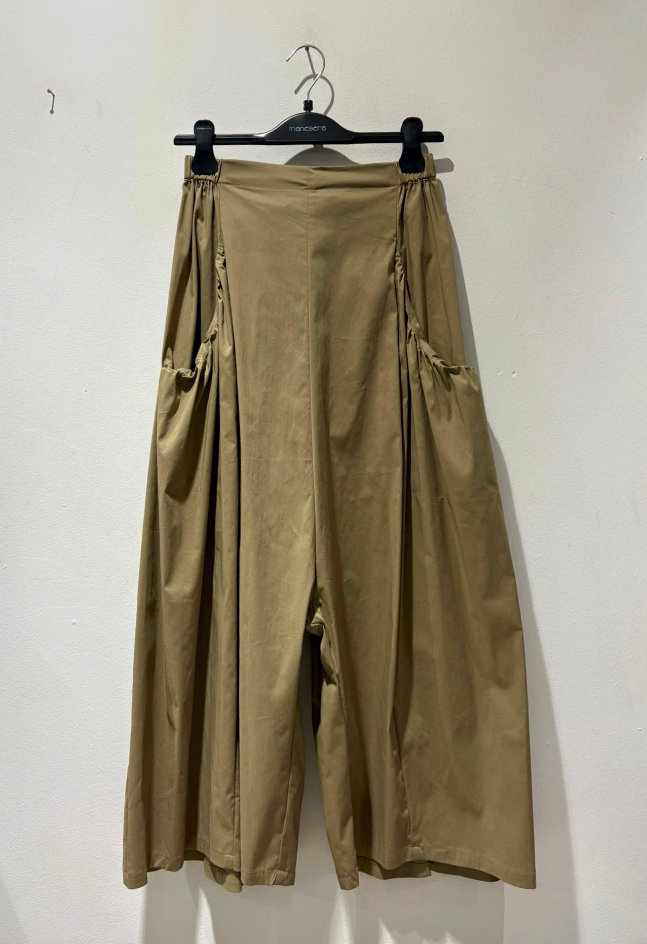 MANESERA - Pantalone ampio, Kaki