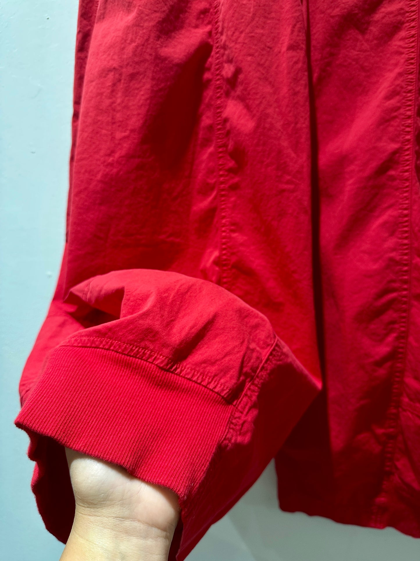 RUNDHOLZ - Pantalone gamba ampia, Red