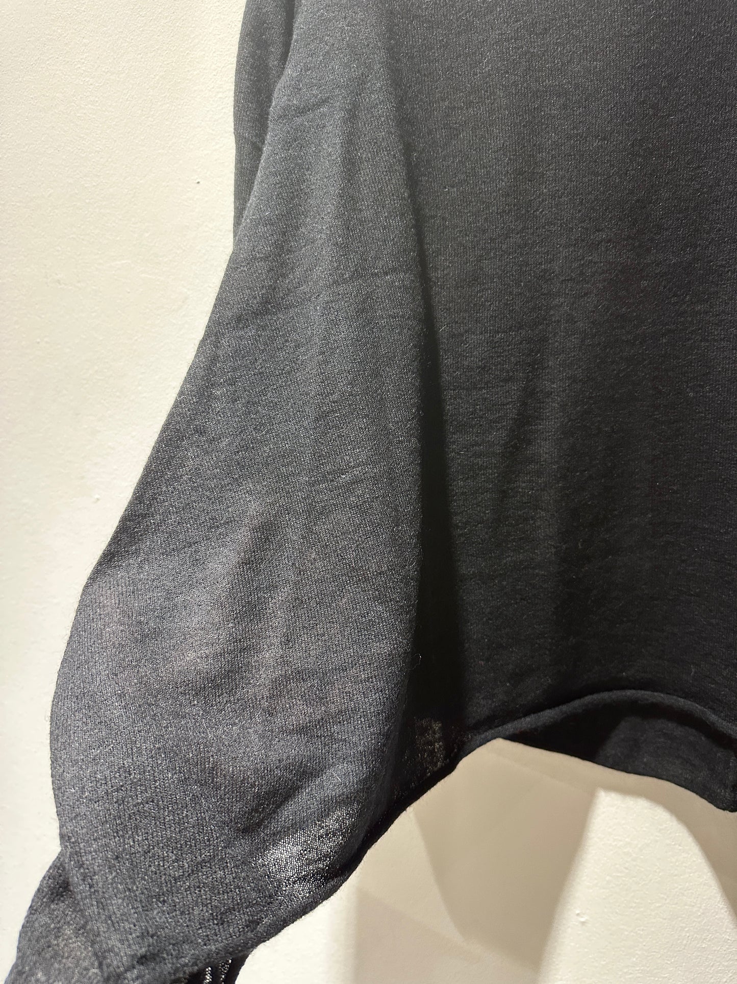 RUNDHOLZ - Maglia svasata misto lana, Black