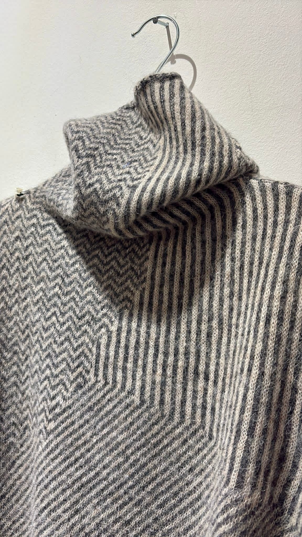 ALESSIA SANTI - Dolcevita morbido misto lana e alpaca, Grigio