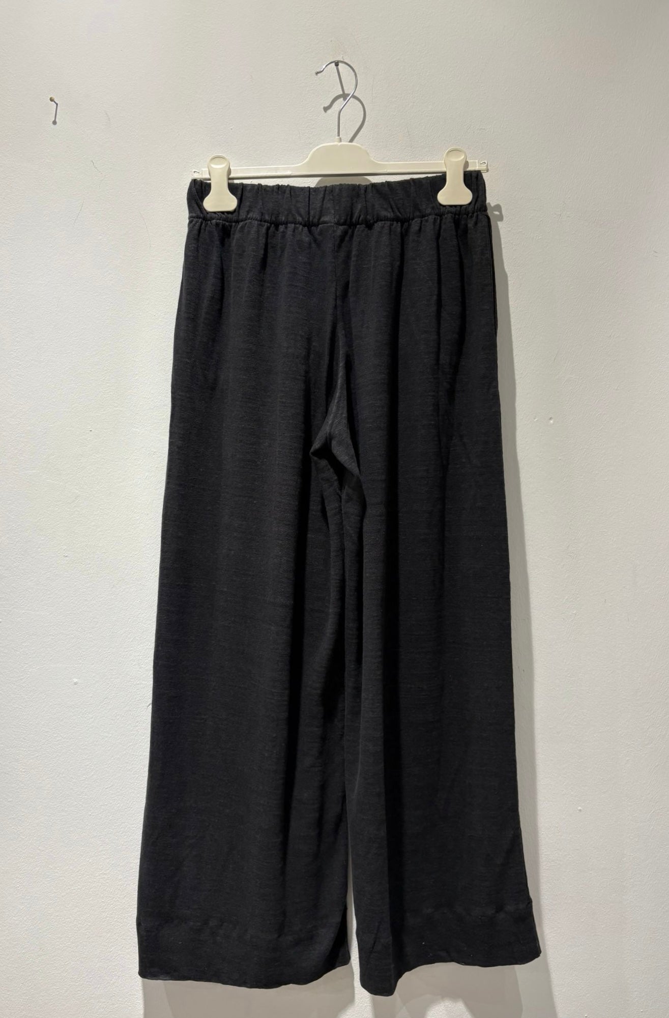 MAMA B - Pantalone Botero in lino, Antracite