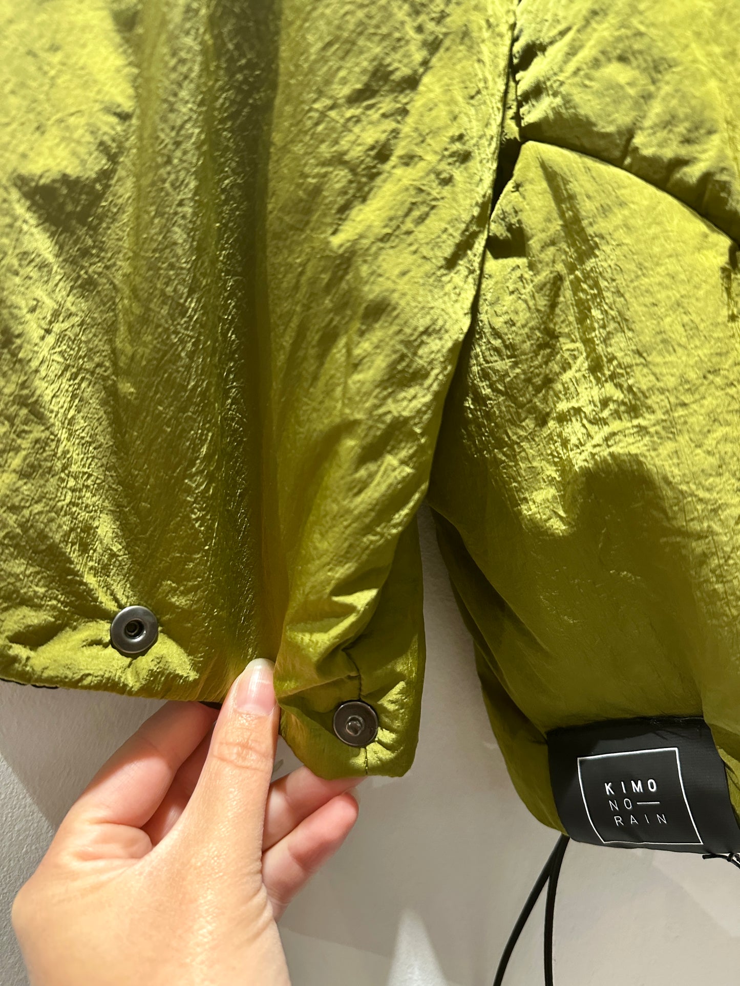 KIMONORAIN - Bomber reversibile, Brass