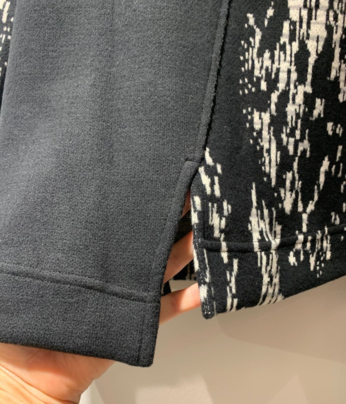 MAMA B - Cardigan Inglese fantasia, Nero