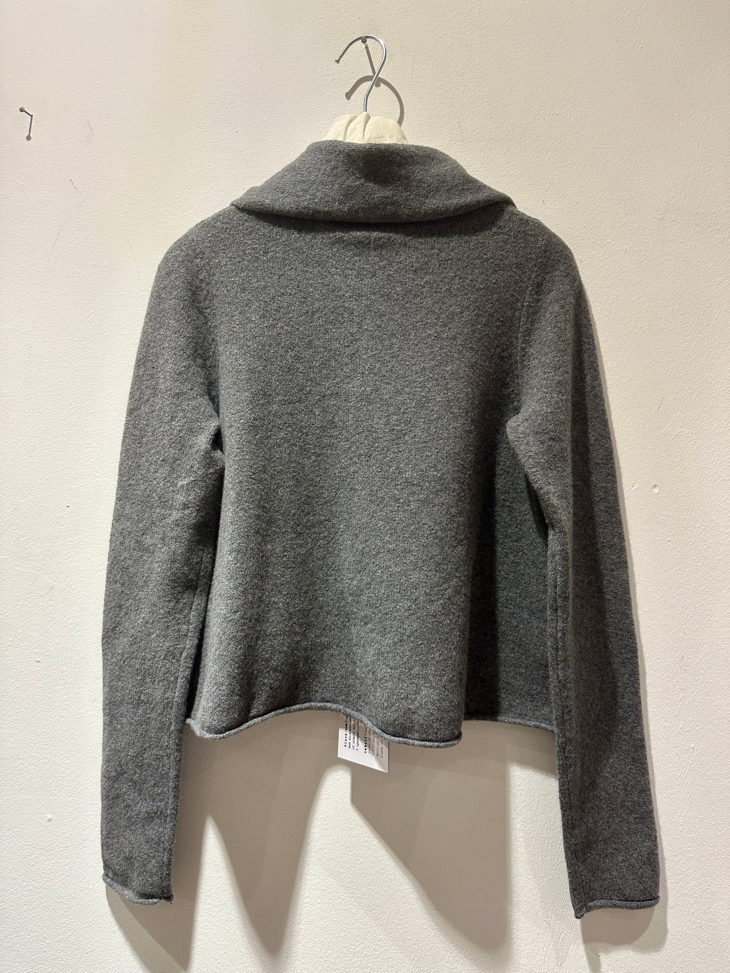 RUNDHOLZ - Cardigan misto cotone e lana, Grey