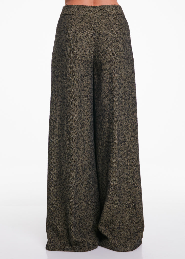 ALESSIA SANTI - Pantalone spigato, Verde