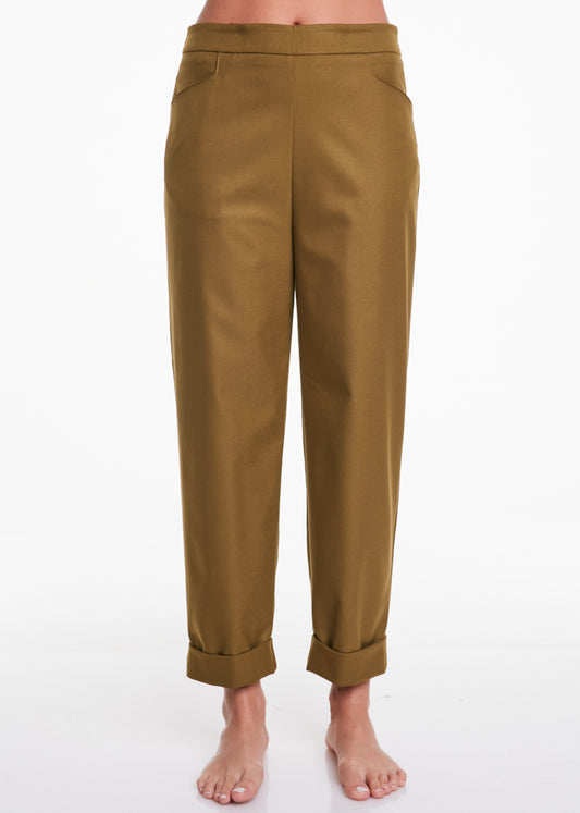 ALESSIA SANTI - Pantalone dritto, Verde