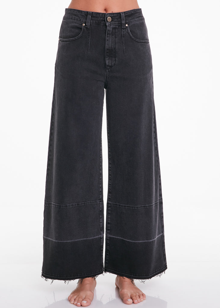 ALESSIA SANTI - Jeans a palazzo, Nero