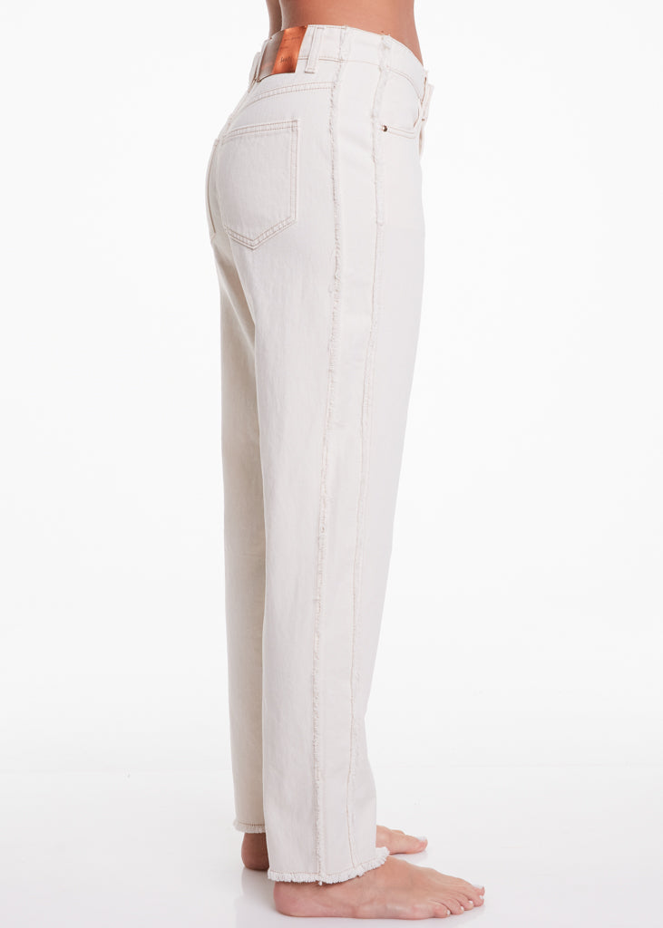 ALESSIA SANTI - Jeans dritto, Crema