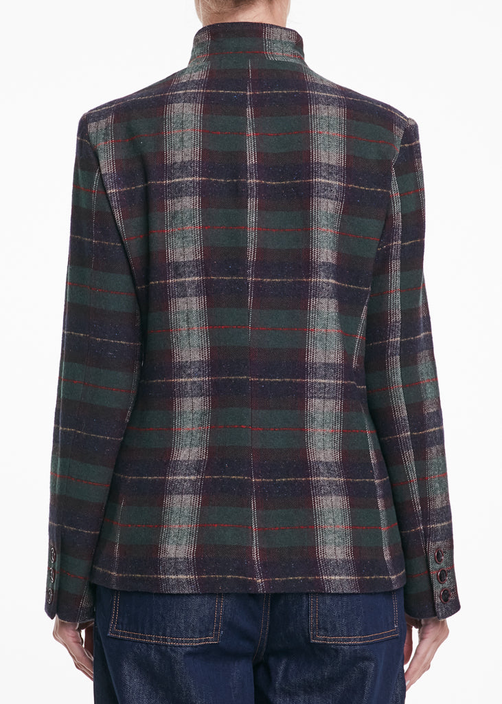 ALESSIA SANTI - Giacca fantasia scozzese