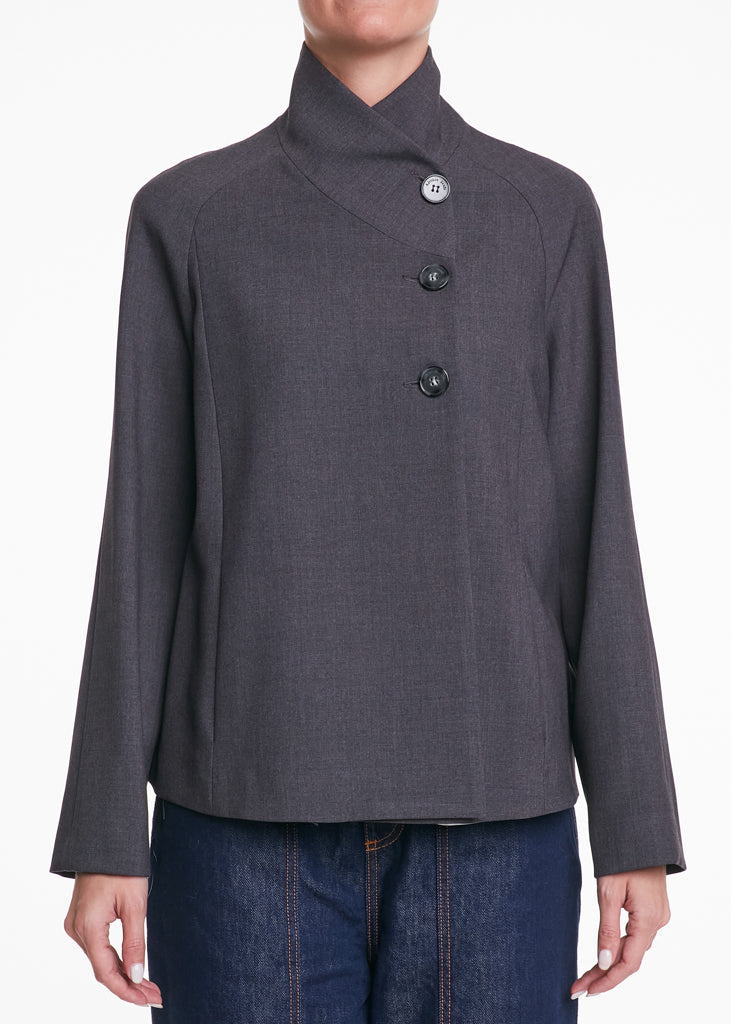 ALESSIA SANTI - Giacca 3 bottoni, Antracite