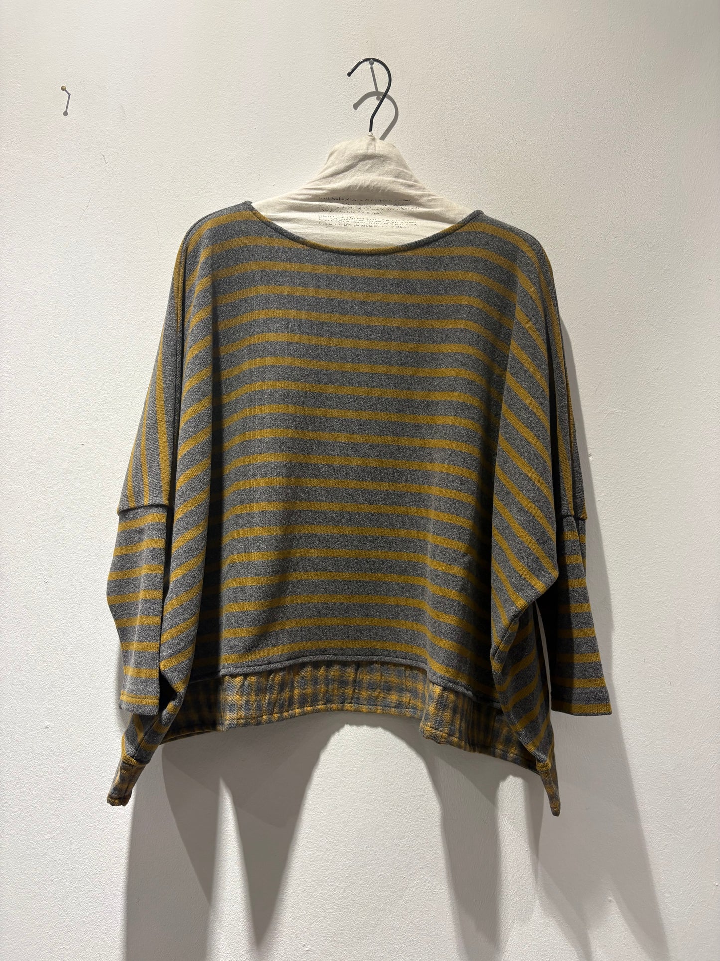 MAMA B - Maglia Bamboo V2, grigio-caramello