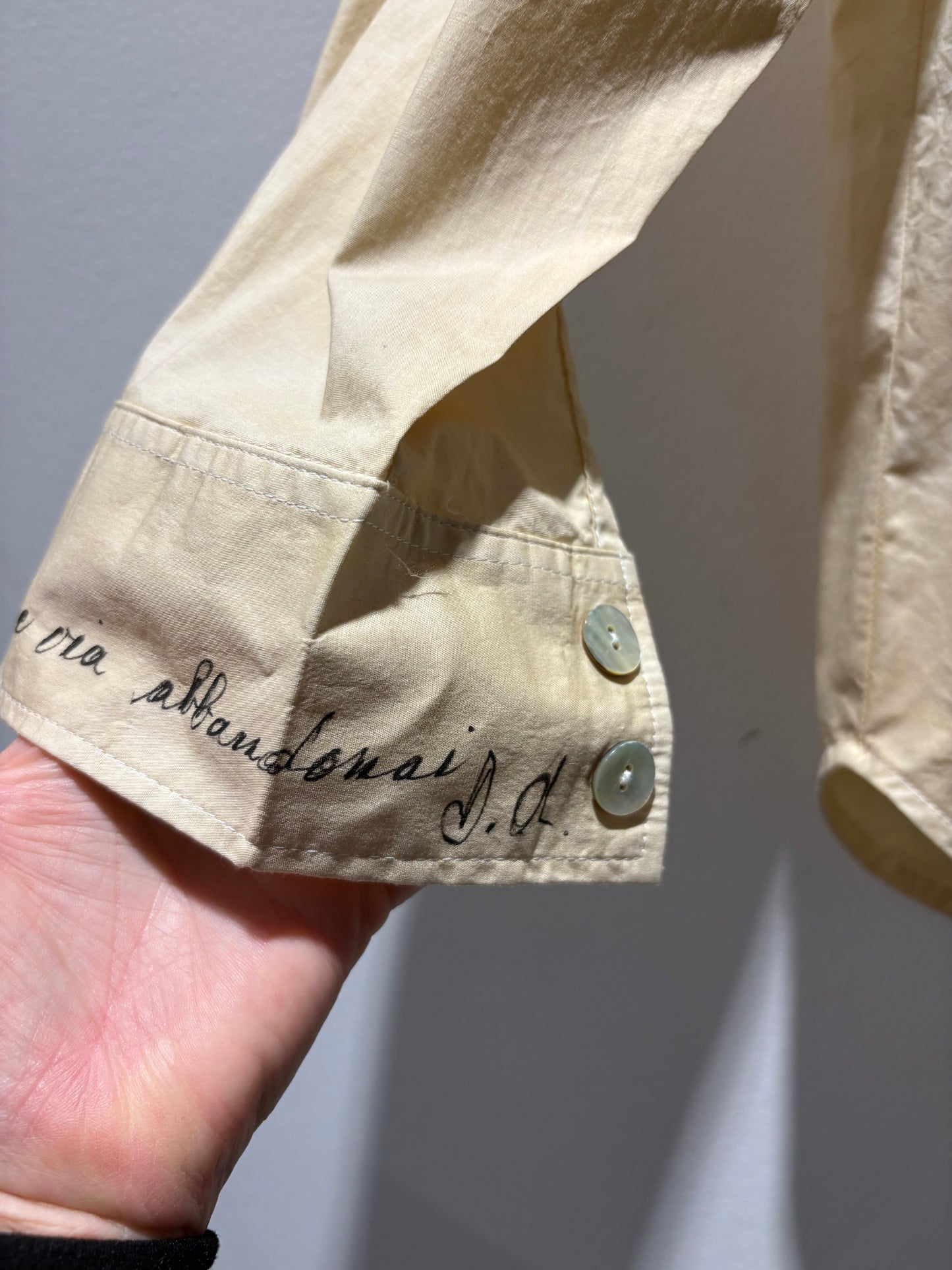 TADASHI - Camicia beige