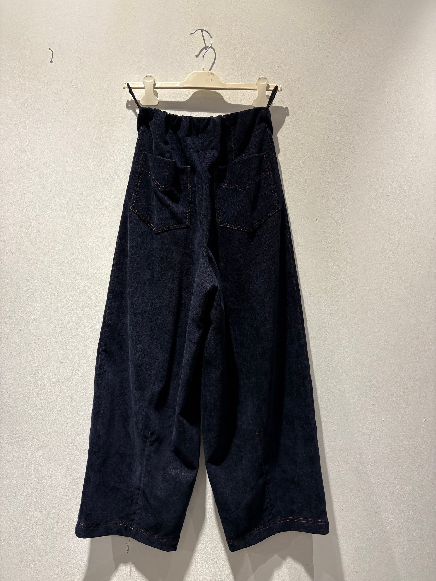TADASHI - Pant blu effetto jeans