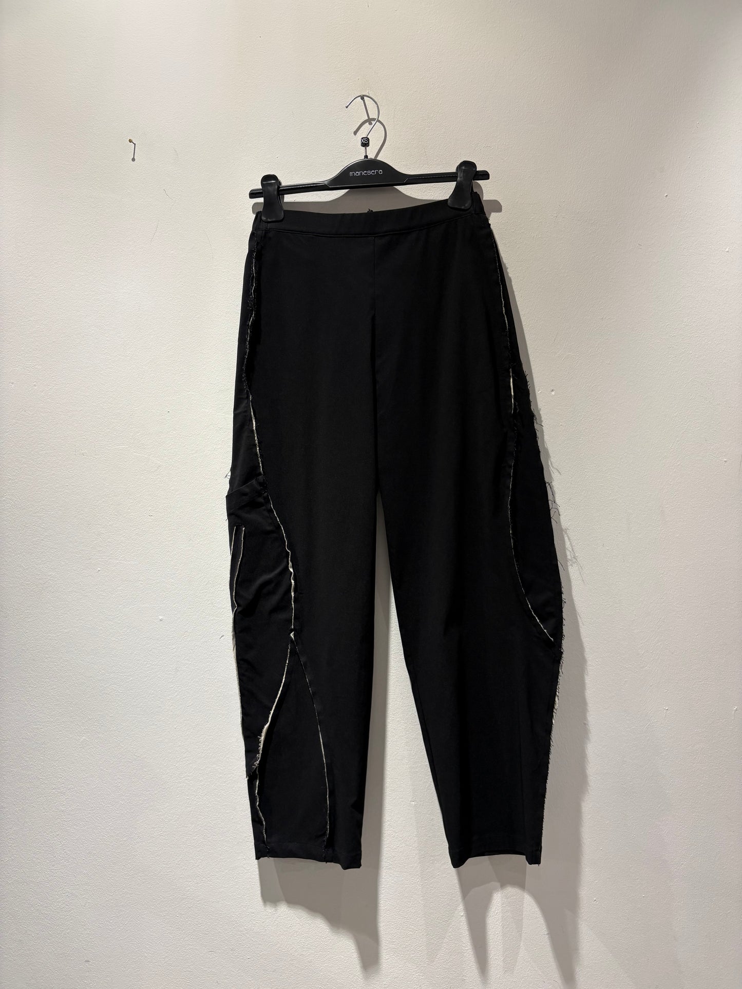 MANESERA - Pantalone ovetto con inserti