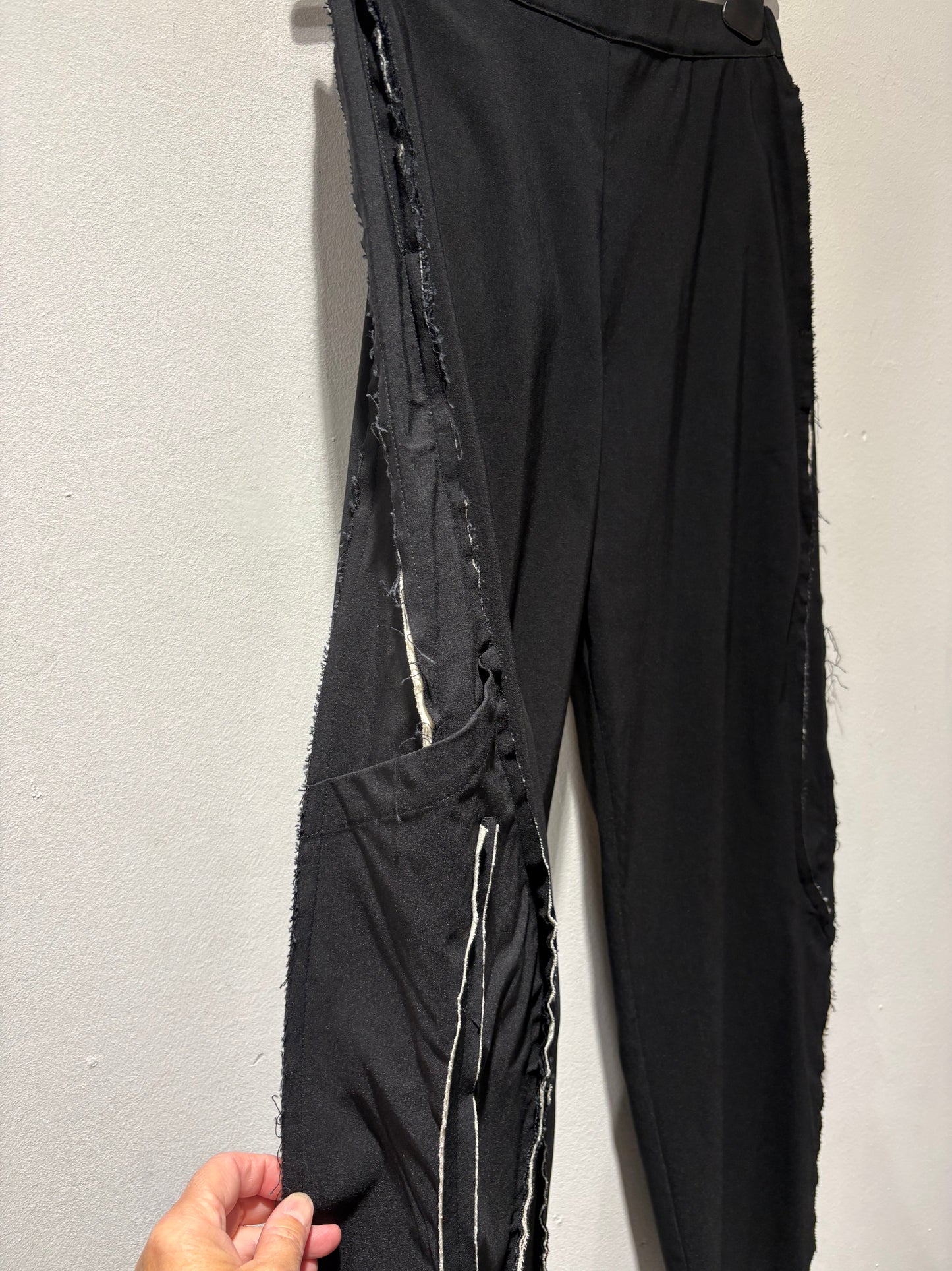 MANESERA - Pantalone ovetto con inserti