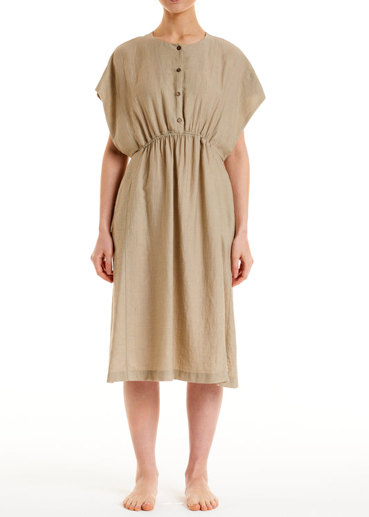 ALESSIA SANTI - Abito midi con coulisse