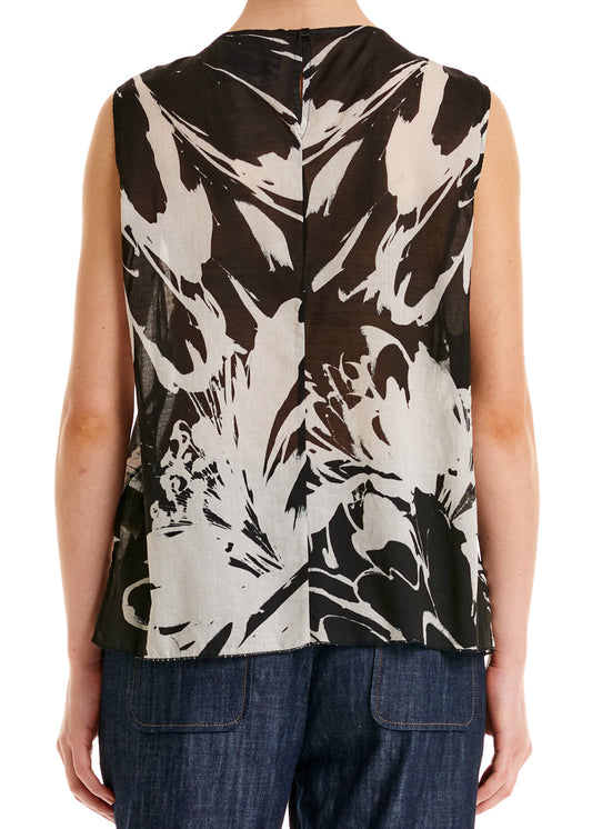 ALESSIA SANTI - Blusa nodo fantasia, Nero
