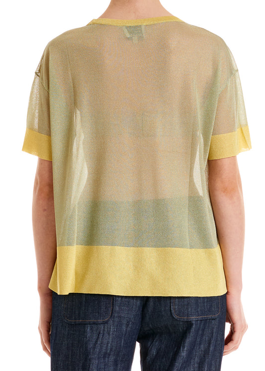 ALESSIA SANTI - T-shirt brillante, Giallo