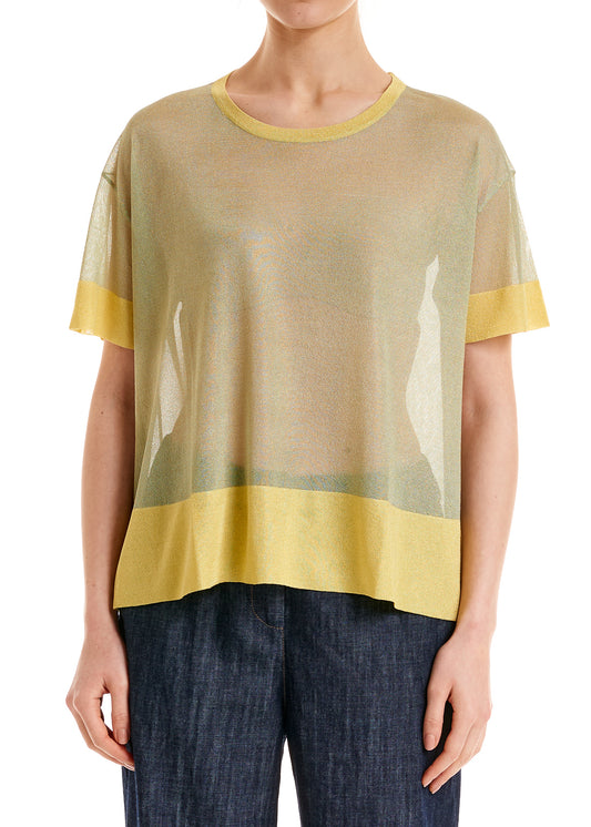 ALESSIA SANTI - T-shirt brillante, Giallo