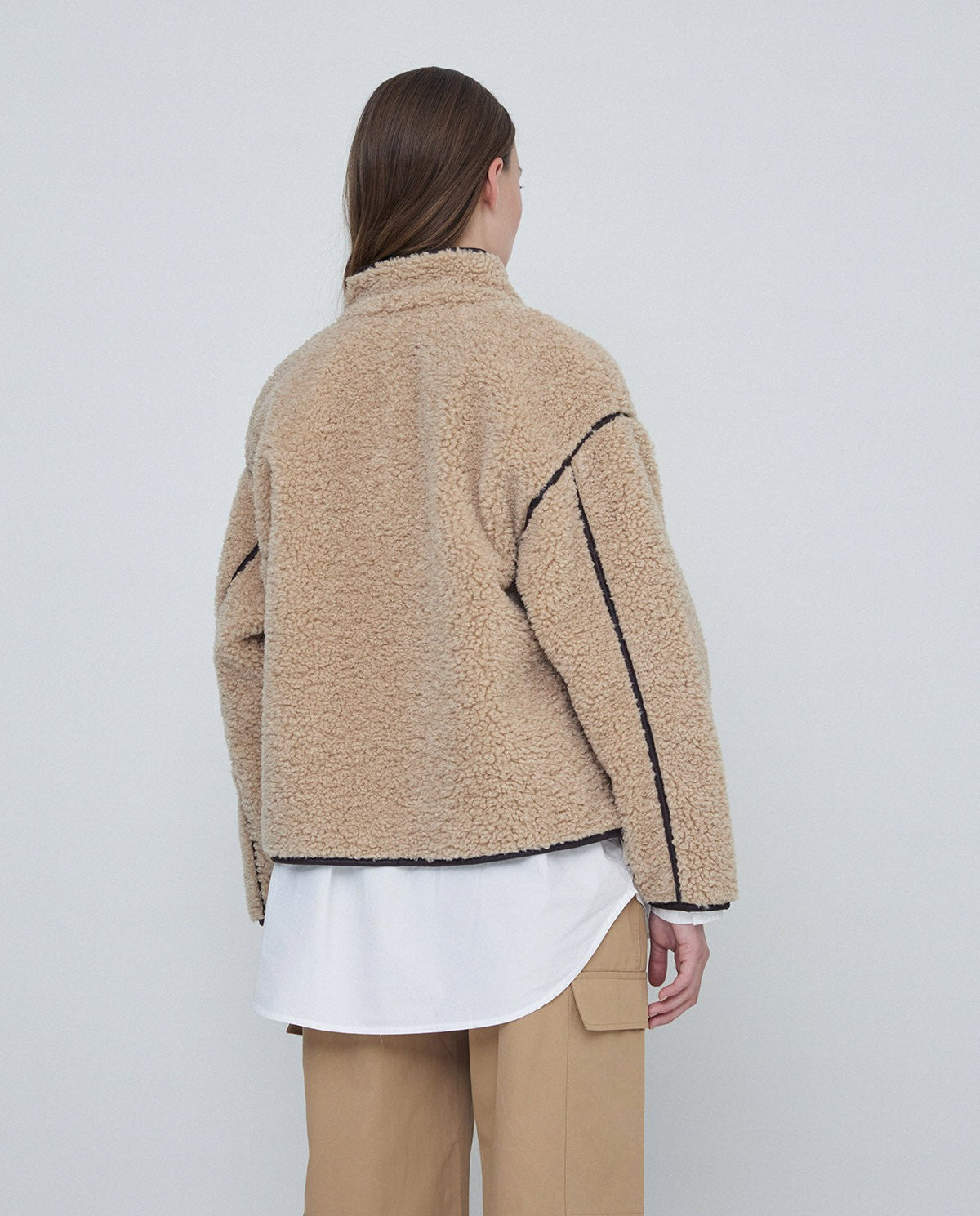 YERSE - Bomber double-face, Beige