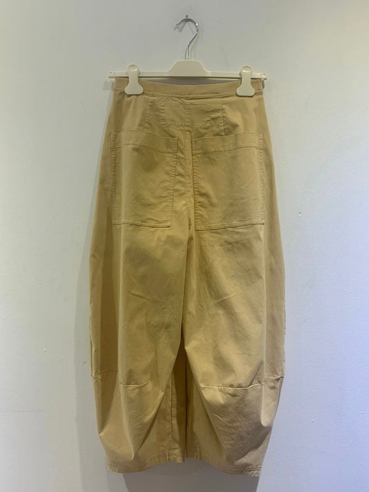 RUNDHOLZ - Pantalone morbido, Grano