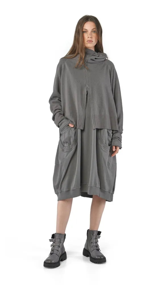 RUNDHOLZ - Cardigan misto lana, Grey
