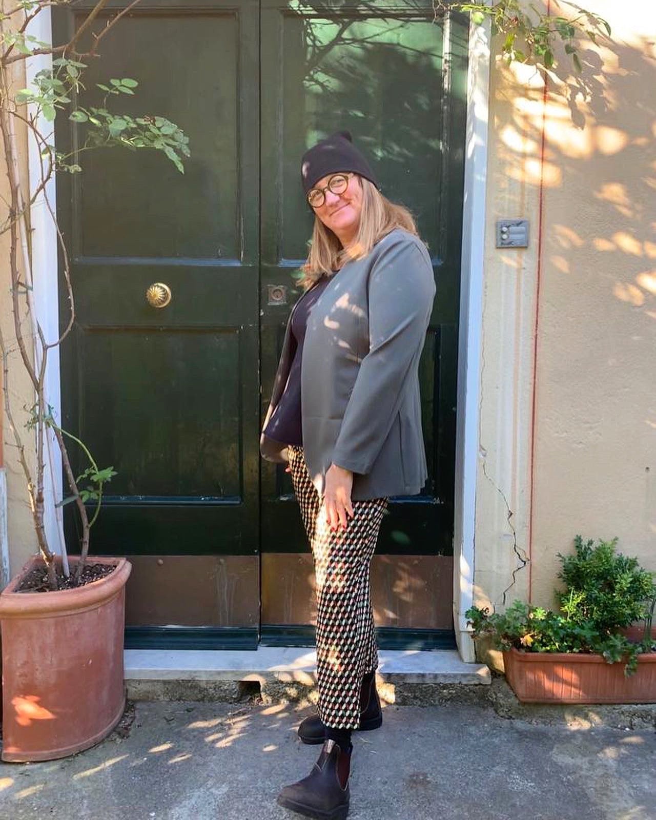 Giacca da donna Bomboogie verde militare Taglia M 2 Giacca da donna Bomboogie verde militare Taglia M 2