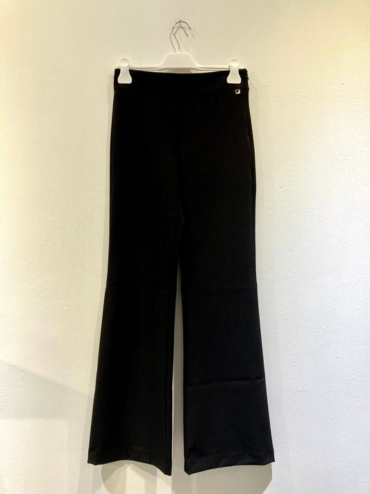 MEME ROAD - Pantalone zampa, Nero